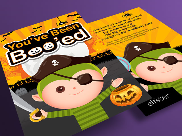 You've Been Boo'ed Card Printable